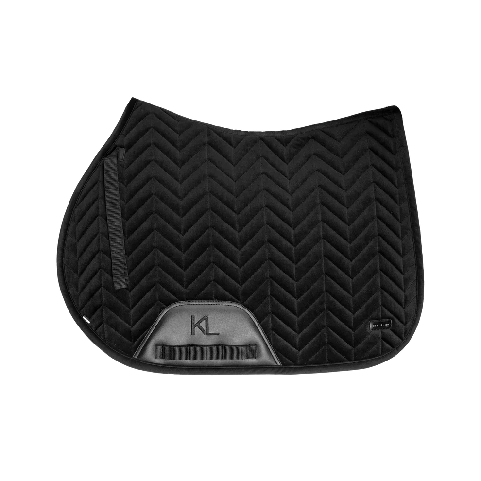 KLvigga Velvet Jumping Saddlepad - Eleganza e Comfort per il Salto