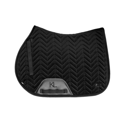 KLvigga Velvet Jumping Saddlepad - Eleganza e Comfort per il Salto