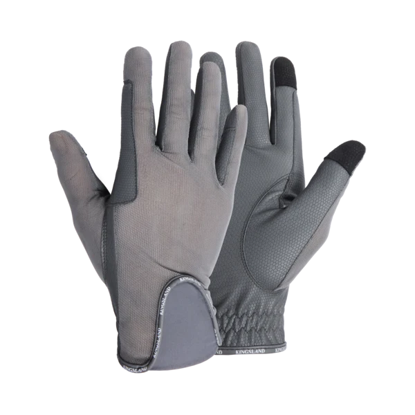 Guanti Estivi da Equitazione Unisex Kingsland | Leggeri, Traspiranti e con Protezione UV