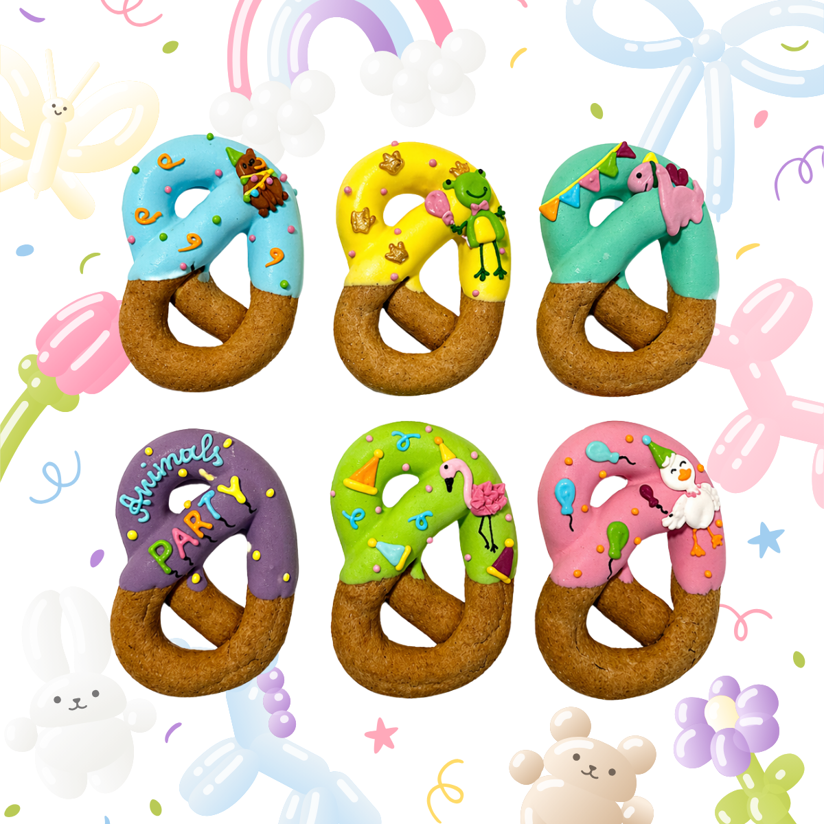 Box 6 pretzels - Stable party collection