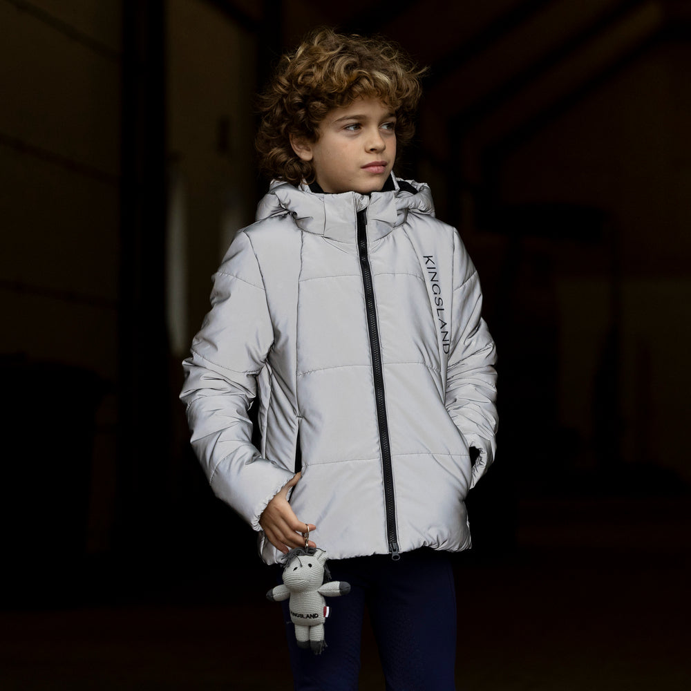 Giacca da equitazione riflettente donna/junior KLAurora