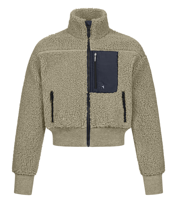 Chaqueta de forro polar suave Alba