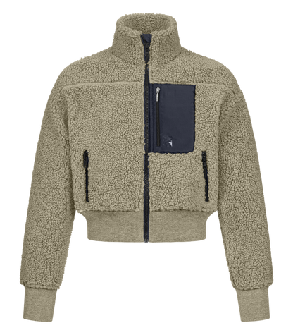 Chaqueta de forro polar suave Alba