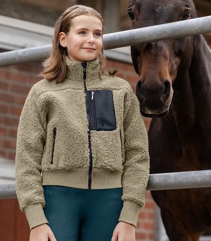 Chaqueta de forro polar suave Alba