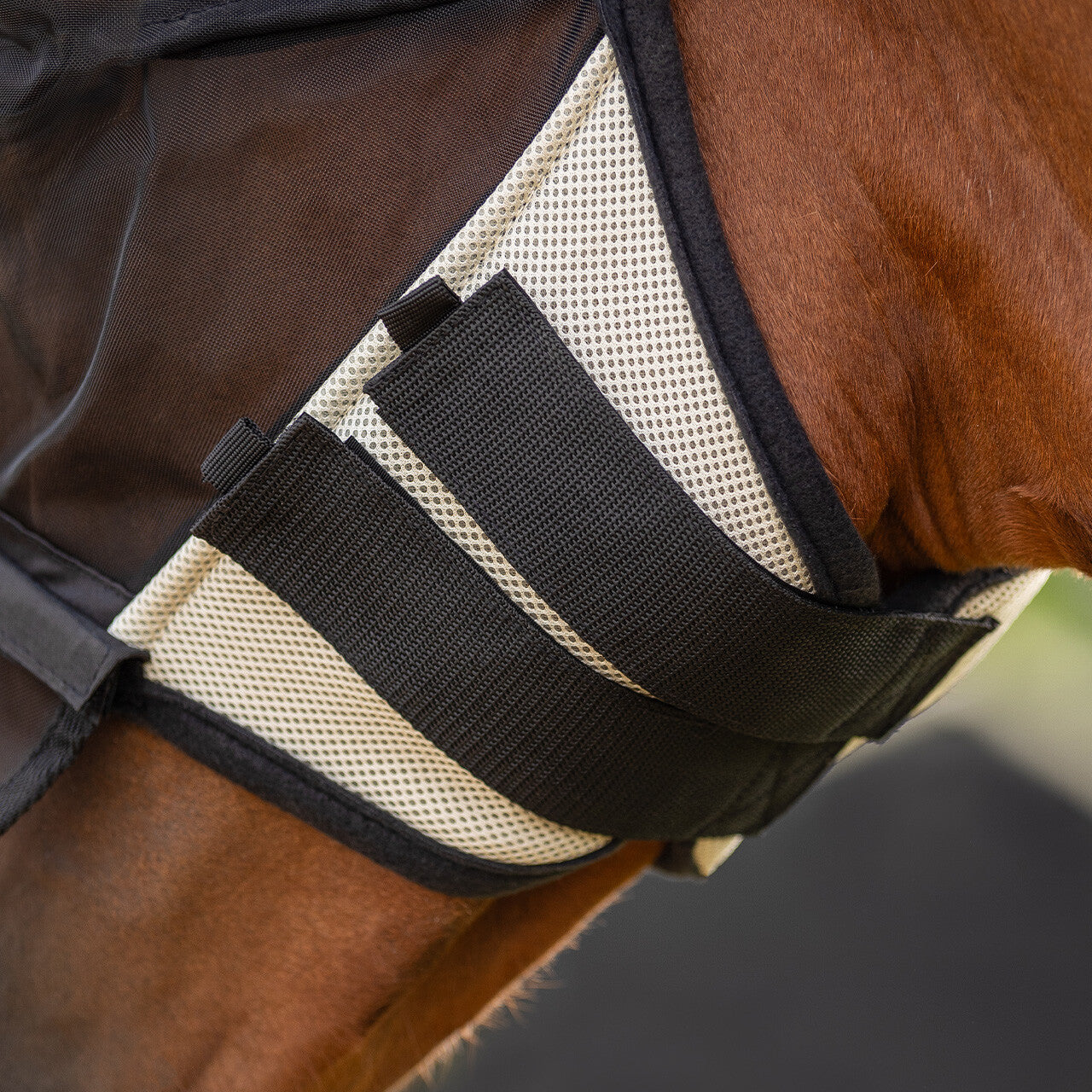 Maschera antimosche con paranaso removibile qhp | El gaucho sport