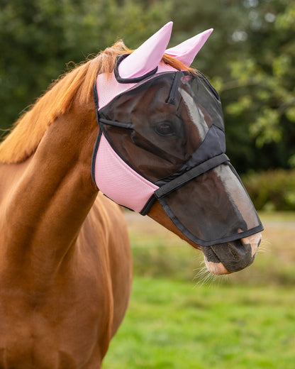 Maschera antimosche con paranaso removibile qhp | El gaucho sport
