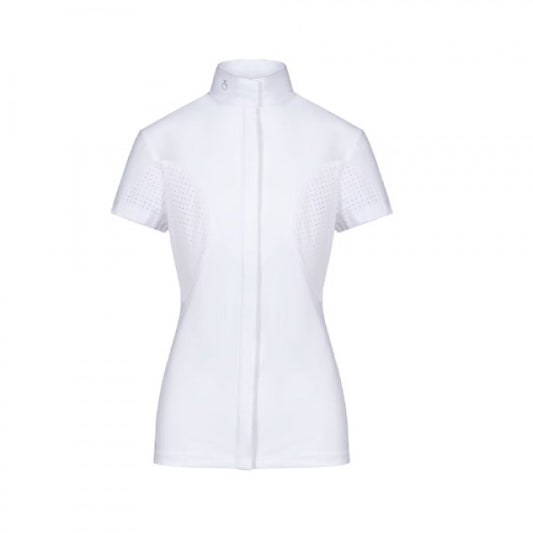 Polo Donna “Perforated circle insert” | El gaucho sport