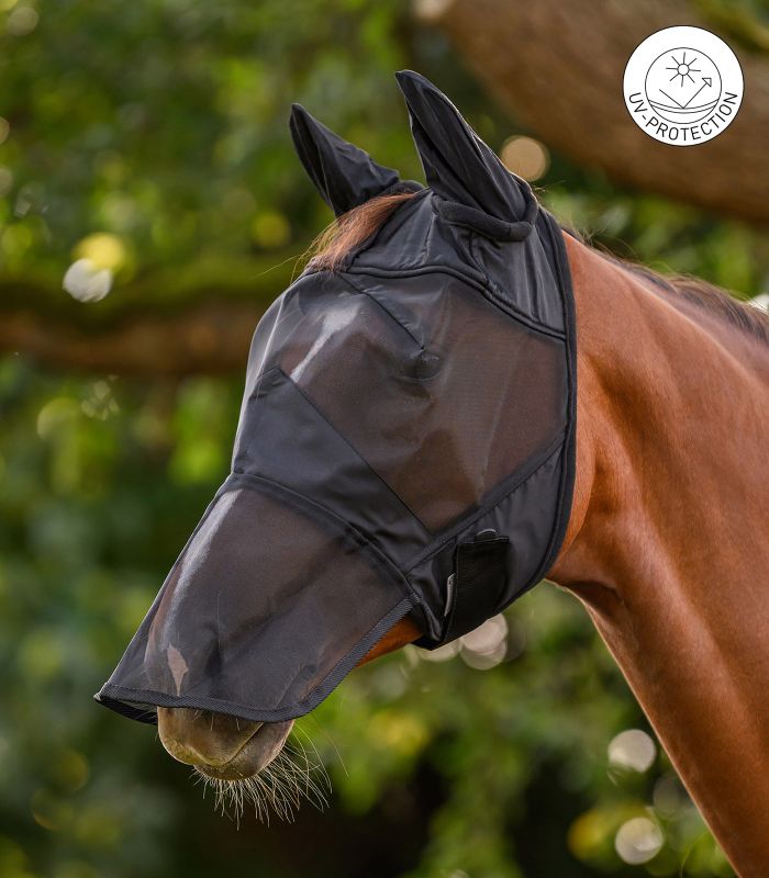 Maschera antimosche con protezione per il naso | El gaucho sport