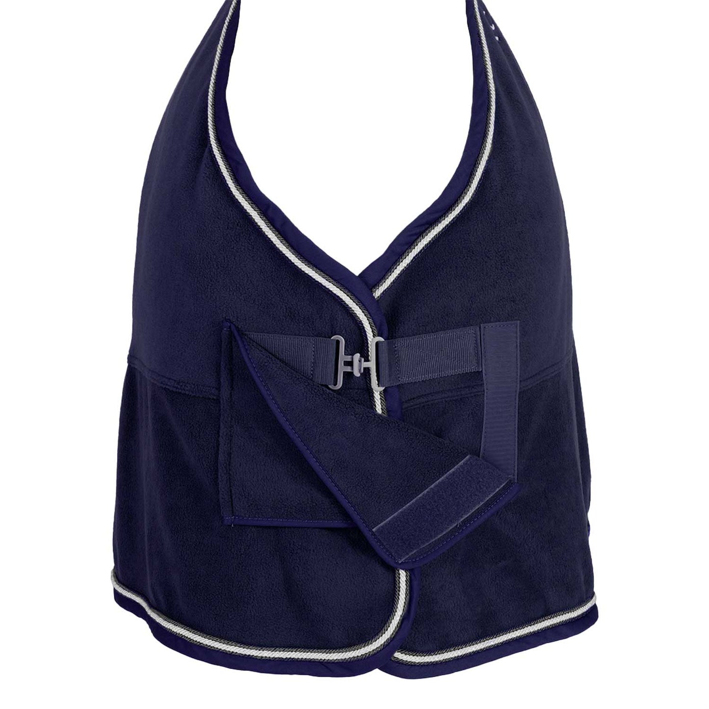 Coperta Box Pile 800 gr Acavallo – Pile anti-pilling, chiusura frontale strappo/fibbia | El Gaucho Sport