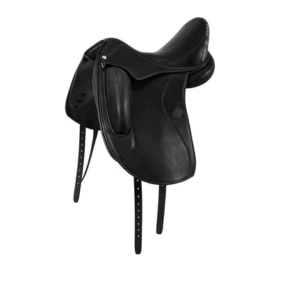 Sella AP Dressage Event Pelle Marrone – Staffe In Pelle Inglese 1/54 2 Strati OFFERTA