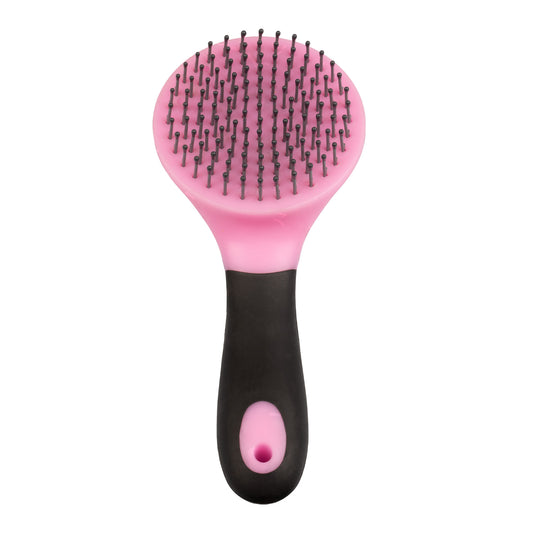 Spazzola Tonda per Coda e Criniera con Manico | El gaucho selleria