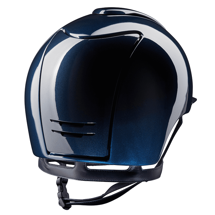 Casco da equitazione Kep Italia Cromo 2.0 shine blu | El gaucho store