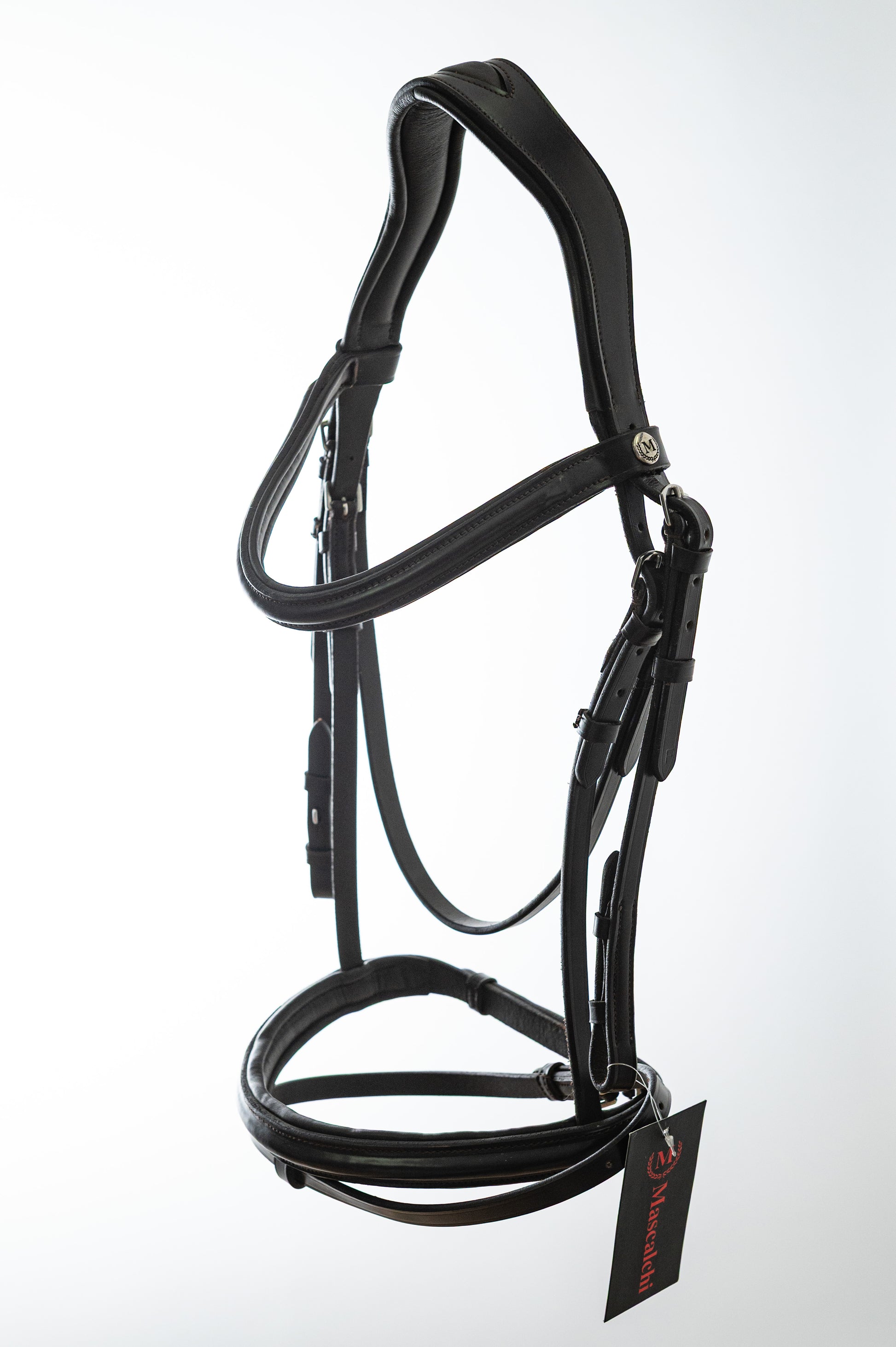 Testiera Mascalchi Anatomica in Cuoio | El gaucho sport
