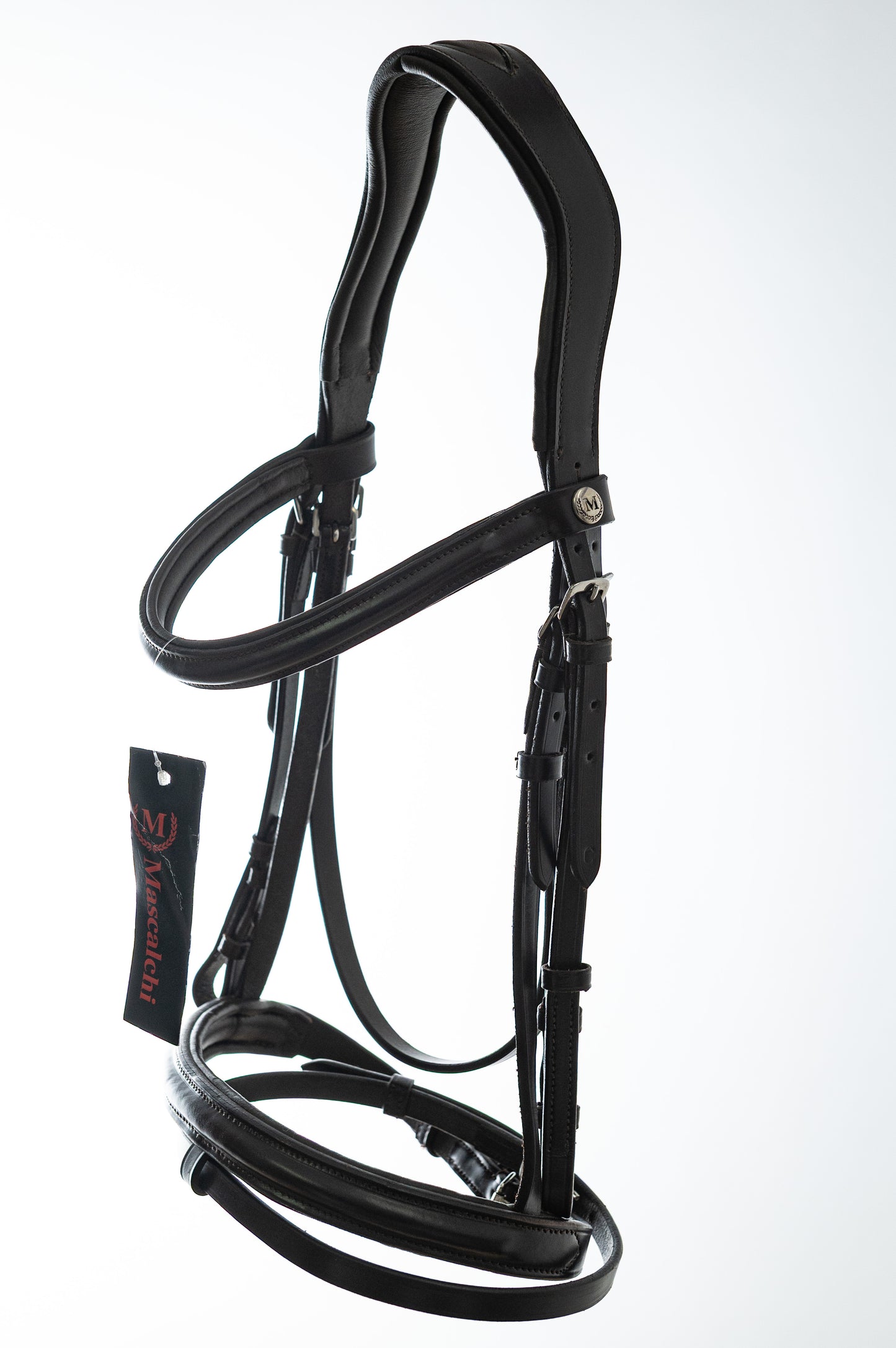 Testiera Mascalchi Anatomica in Cuoio | El gaucho sport