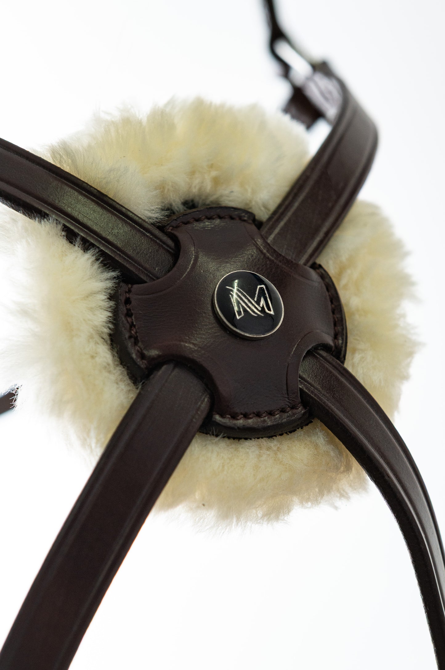 Capezzina Messicana in Cuoio con Chiudibocca – Mascalchi