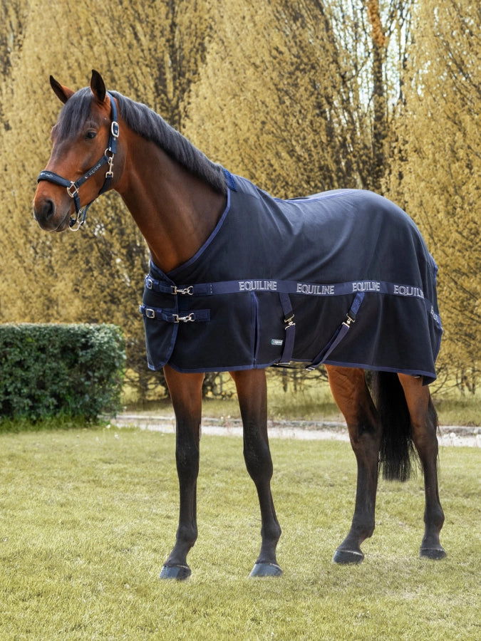 Coperta da Box Blu Con Cinghie REYNOSA | El Gaucho Sport