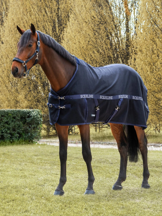 Coperta da Box Blu Con Cinghie REYNOSA | El Gaucho Sport