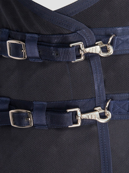 Coperta da Box Blu Con Cinghie REYNOSA | El Gaucho Sport