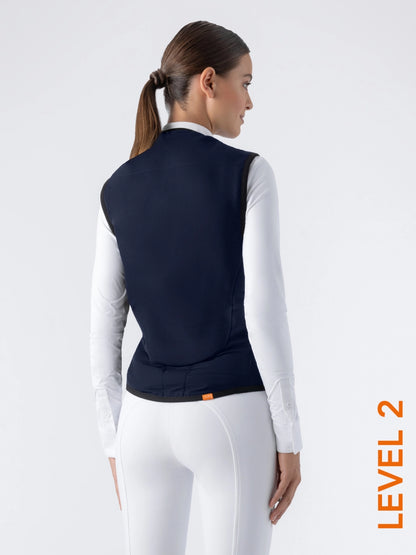 BELAIR LEVEL 2 – gilet airbag unisex nero con dorsale livello 2 Equiline | El gaucho sport