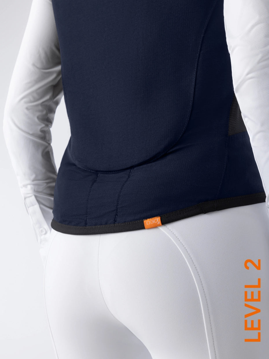 BELAIR LEVEL 2 – gilet airbag unisex nero con dorsale livello 2 Equiline | El gaucho sport