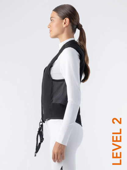 BELAIR LEVEL 2 – gilet airbag unisex nero con dorsale livello 2 Equiline | El gaucho sport