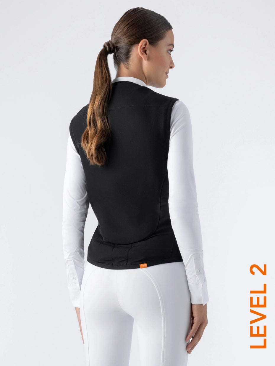 BELAIR LEVEL 2 – gilet airbag unisex nero con dorsale livello 2 Equiline | El gaucho sport