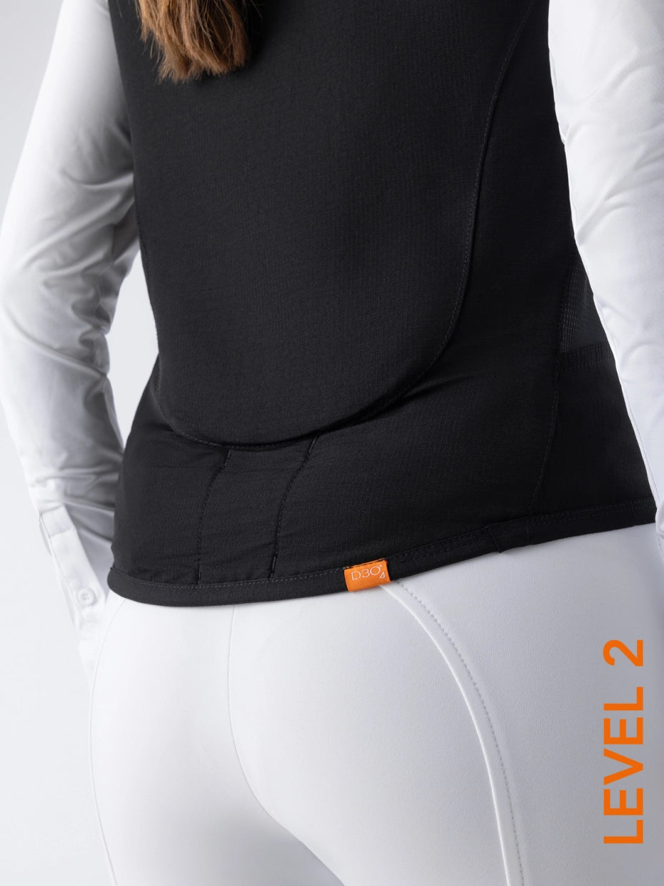 BELAIR LEVEL 2 – gilet airbag unisex nero con dorsale livello 2 Equiline | El gaucho sport