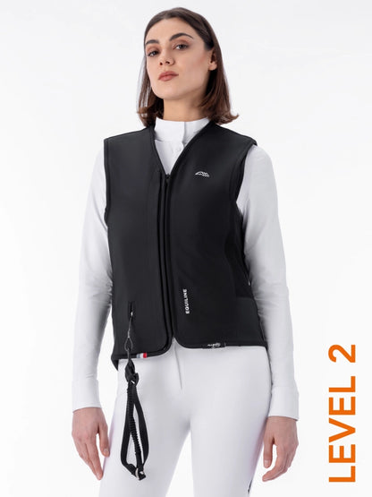 BELMOVE - gilet airbag unisex nero con protezione dorsale Equiline | El gaucho sport