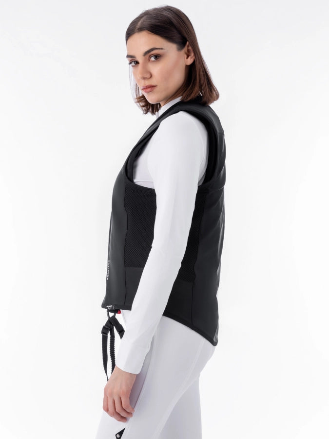 BELMOVE - gilet airbag unisex nero con protezione dorsale Equiline | El gaucho sport