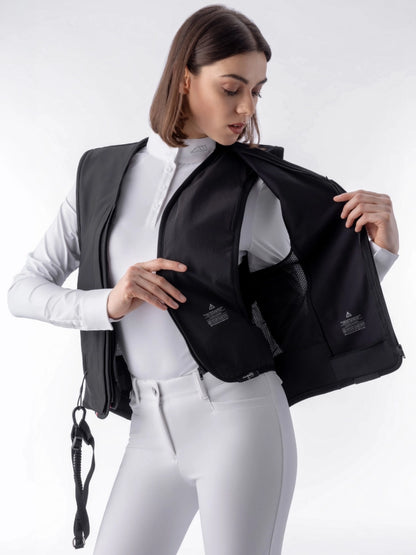 BELMOVE - gilet airbag unisex nero con protezione dorsale Equiline | El gaucho sport