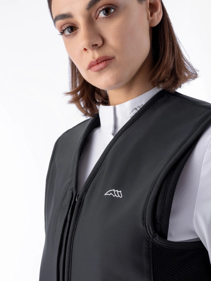 BELMOVE - gilet airbag unisex nero con protezione dorsale Equiline | El gaucho sport