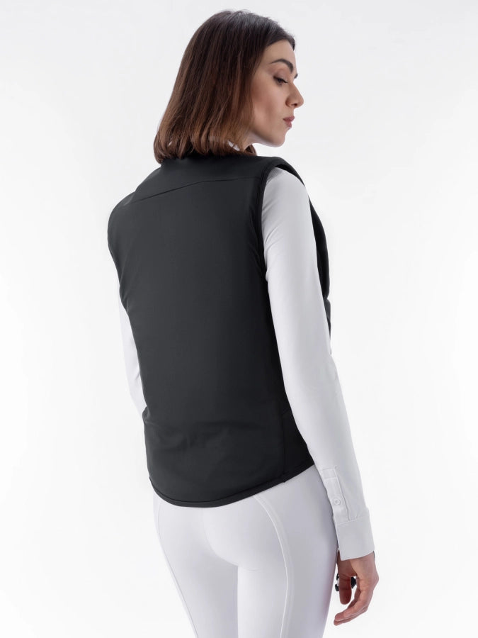 BELMOVE STRASS - gilet airbag unisex nero con protezione dorsale Equiline | El gaucho sport