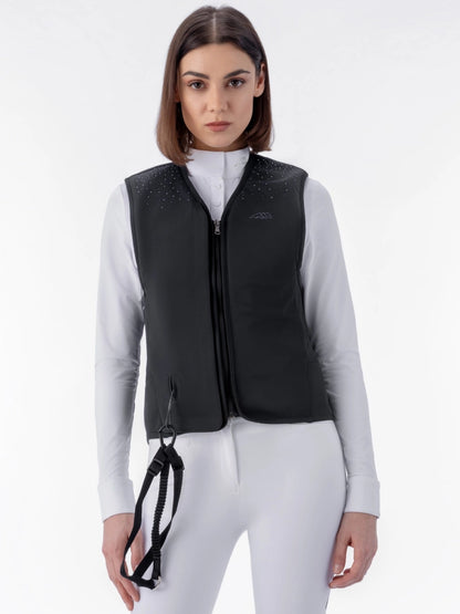 AERIX STRASS - gilet airbag unisex nero  Equiline | El gaucho sport