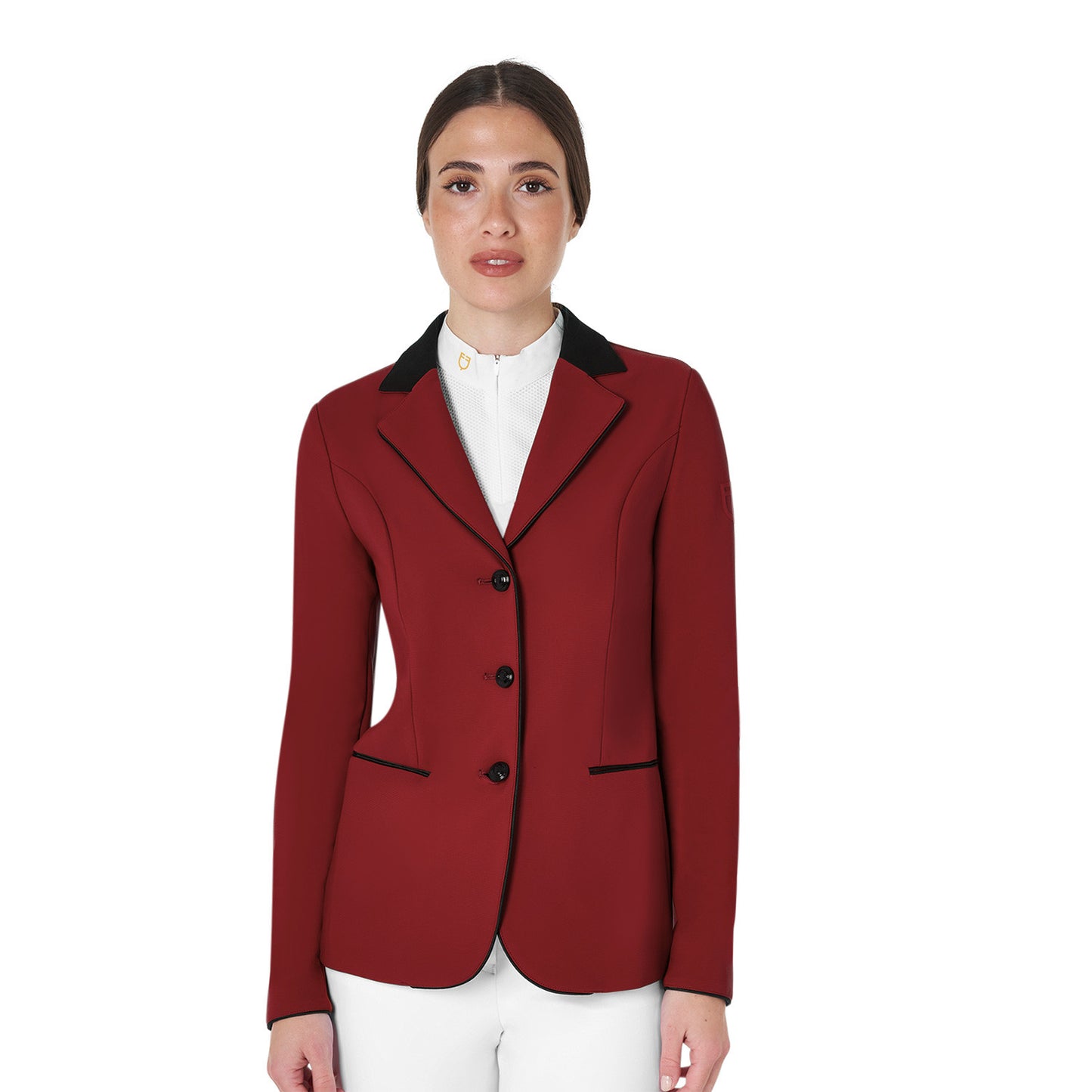 Giacca da Concorso Donna Equestro: Tessuto Traspirante e Ultra Leggero…