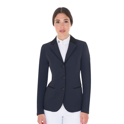 Giacca da Concorso Donna Equestro: Tessuto Traspirante e Ultra Leggero…