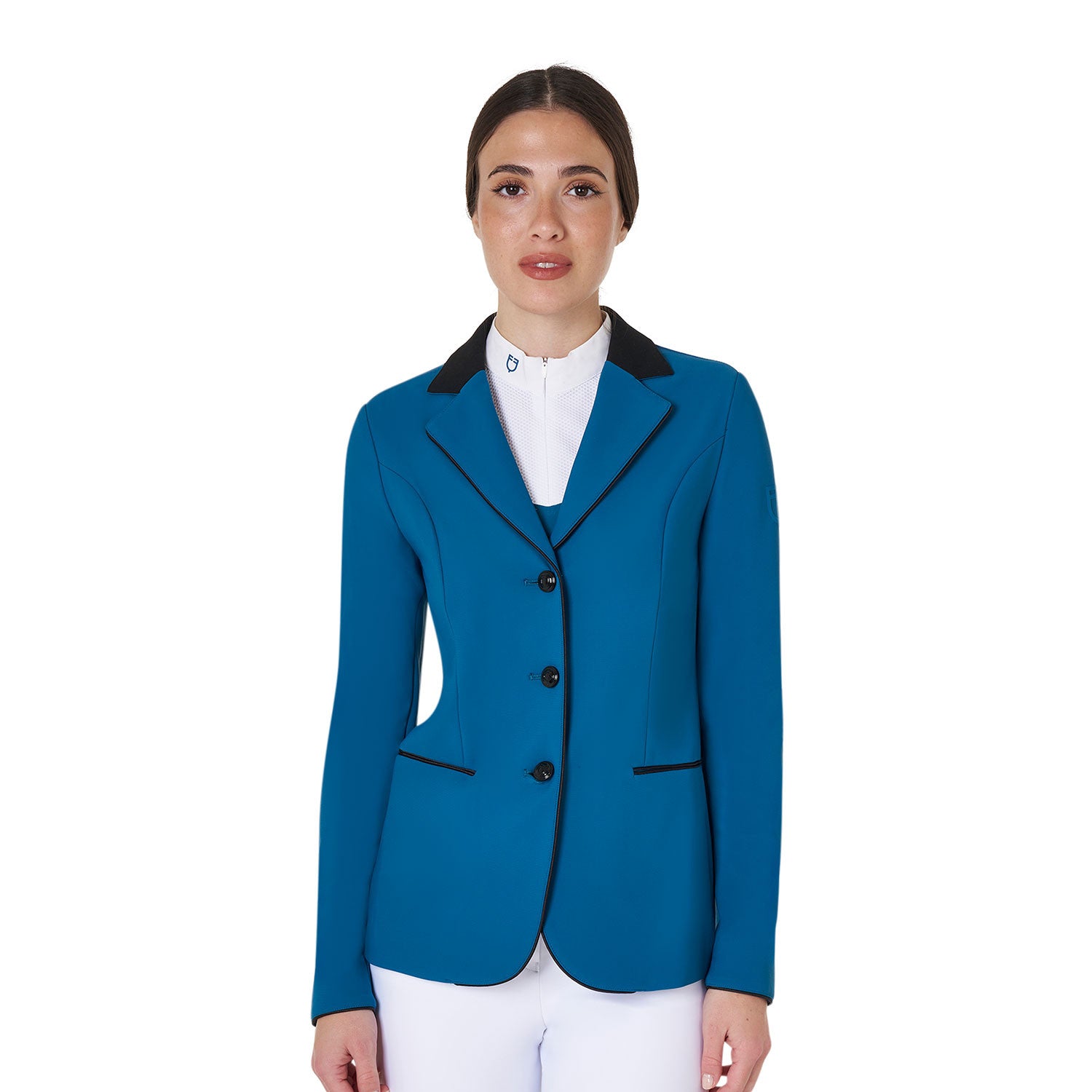 Giacca da Concorso Donna Equestro: Tessuto Traspirante e Ultra Leggero…