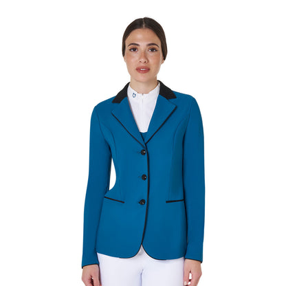 Giacca da Concorso Donna Equestro: Tessuto Traspirante e Ultra Leggero…