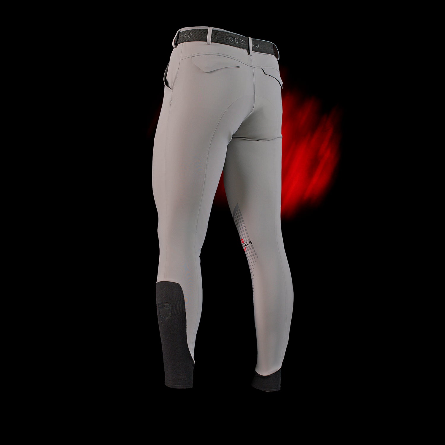 Pantaloni Uomo Bielastici con Full Grip – Equestro Ridertechnology | El Gaucho Sport