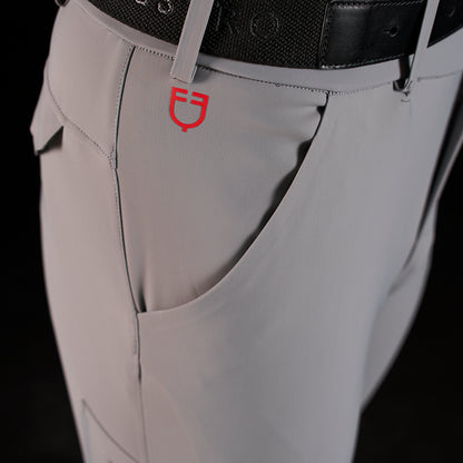 Pantaloni Uomo Bielastici con Full Grip – Equestro Ridertechnology | El Gaucho Sport