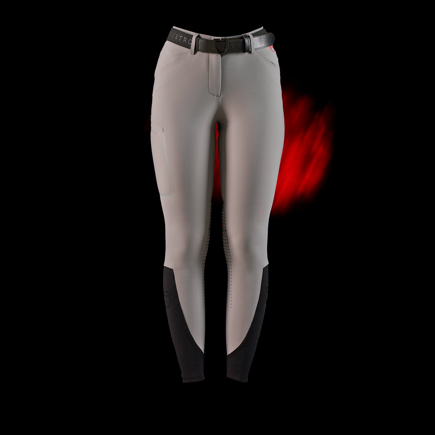 Pantaloni Donna Bielastici con Full Grip – Equestro Ridertechnology | El Gaucho Sport