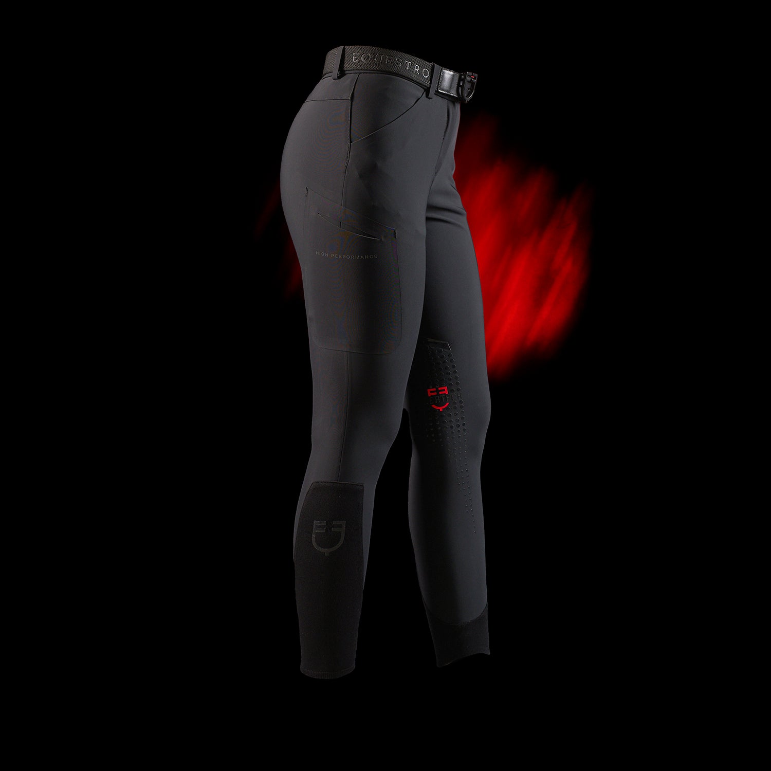 Pantaloni Donna Bielastici con Full Grip – Equestro Ridertechnology | El Gaucho Sport