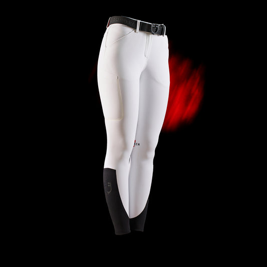 Pantaloni Donna Bielastici con Full Grip – Equestro Ridertechnology | El Gaucho Sport