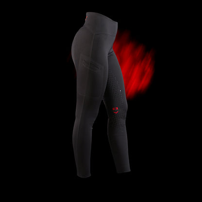 Leggings Donna Bielastici con Grip – Equestro Ridertechnology | El Gaucho Sport