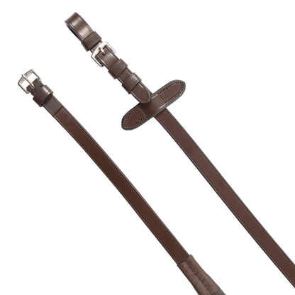 Testiera inglese Equestro in cuoio con chiudibocca e redini | El gaucho sport