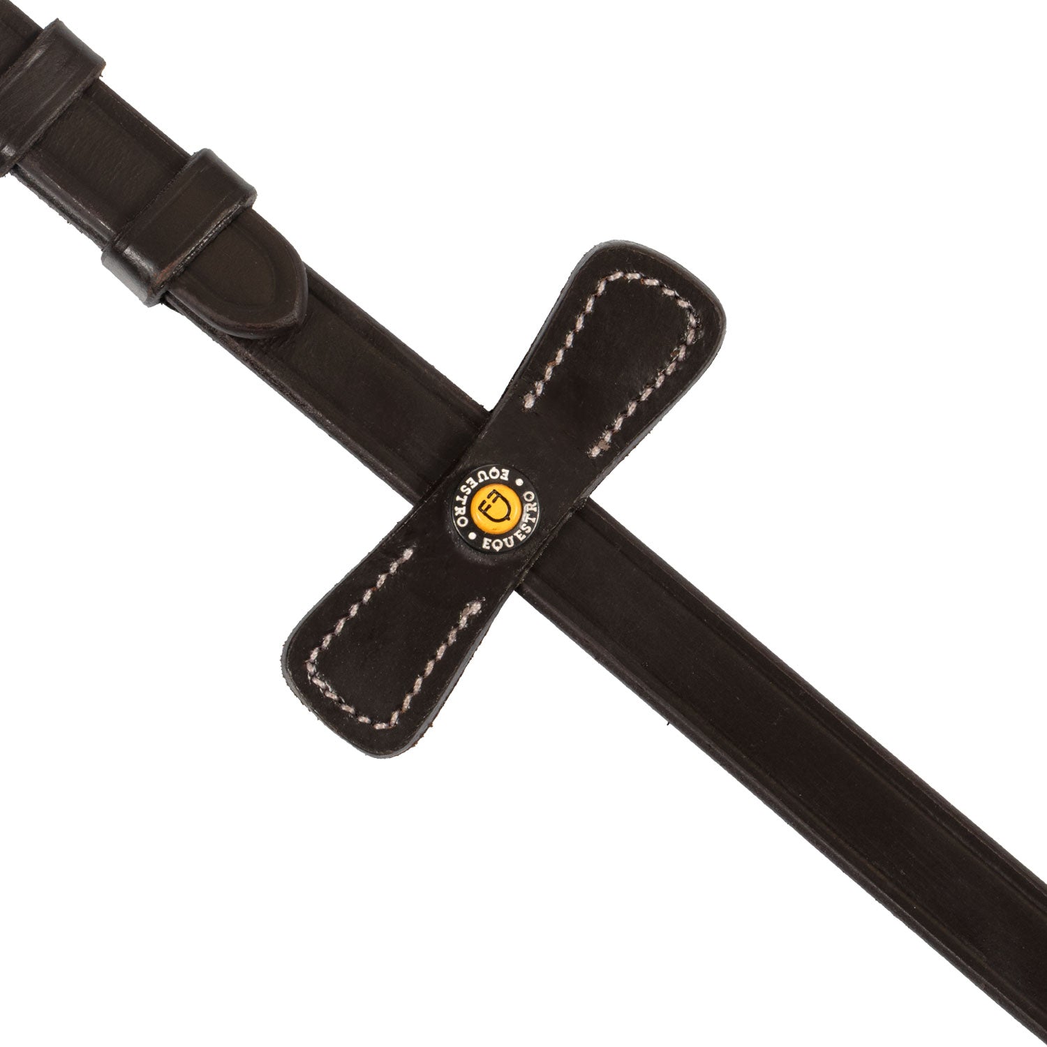 Redini inglesi in cuoio e gomma con fibbie inox – Alta qualità