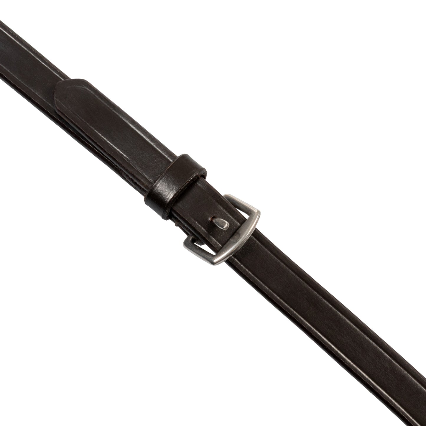 Redini inglesi in cuoio e gomma con fibbie inox – Alta qualità