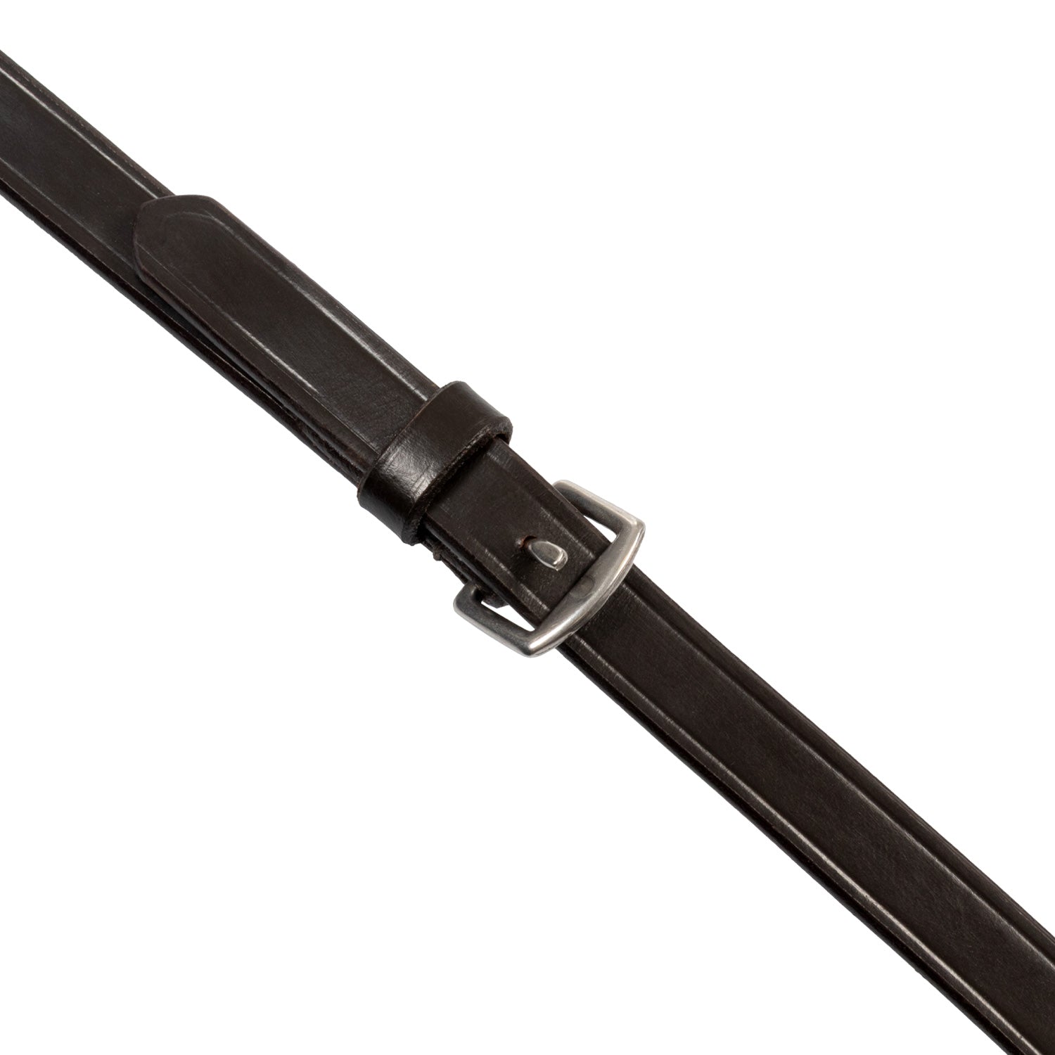 Redini inglesi in cuoio e gomma con fibbie inox – Alta qualità