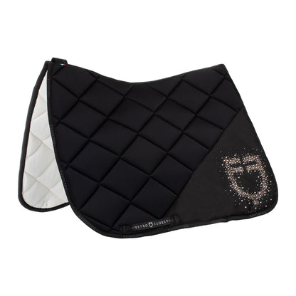 Sottosella Dressage Equestro in Tessuto Tecnico con Logo in Strass | El gaucho sport