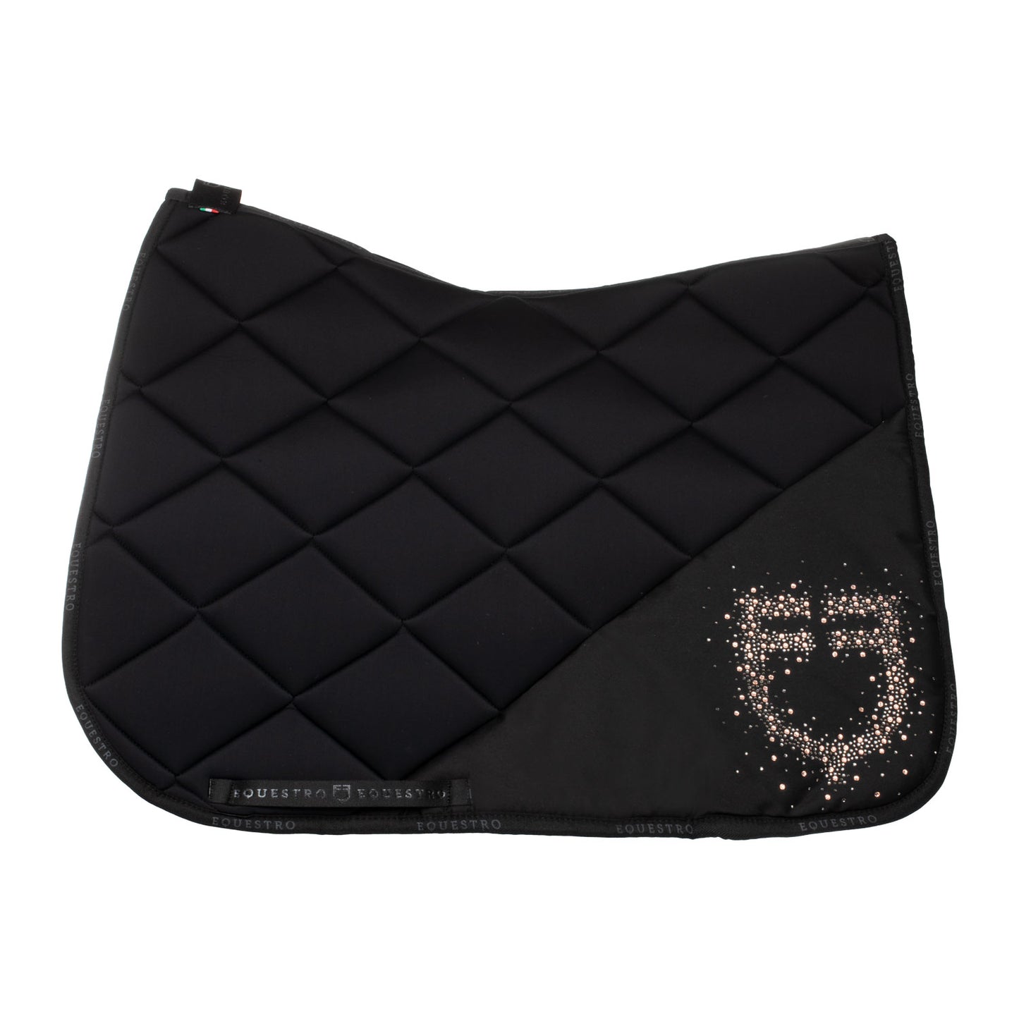 Sottosella Dressage Equestro in Tessuto Tecnico con Logo in Strass | El gaucho sport