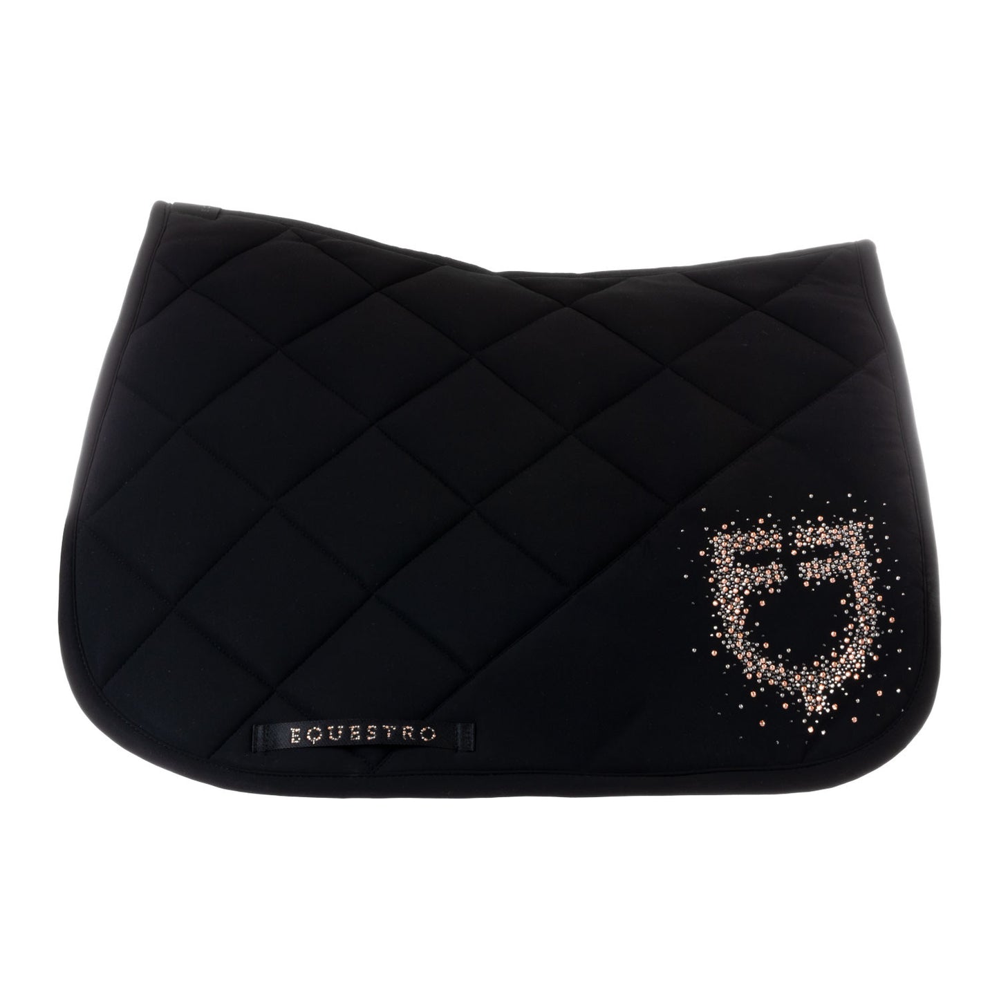 Sottosella da salto in tessuto tecnico con logo in strass | El gaucho sport